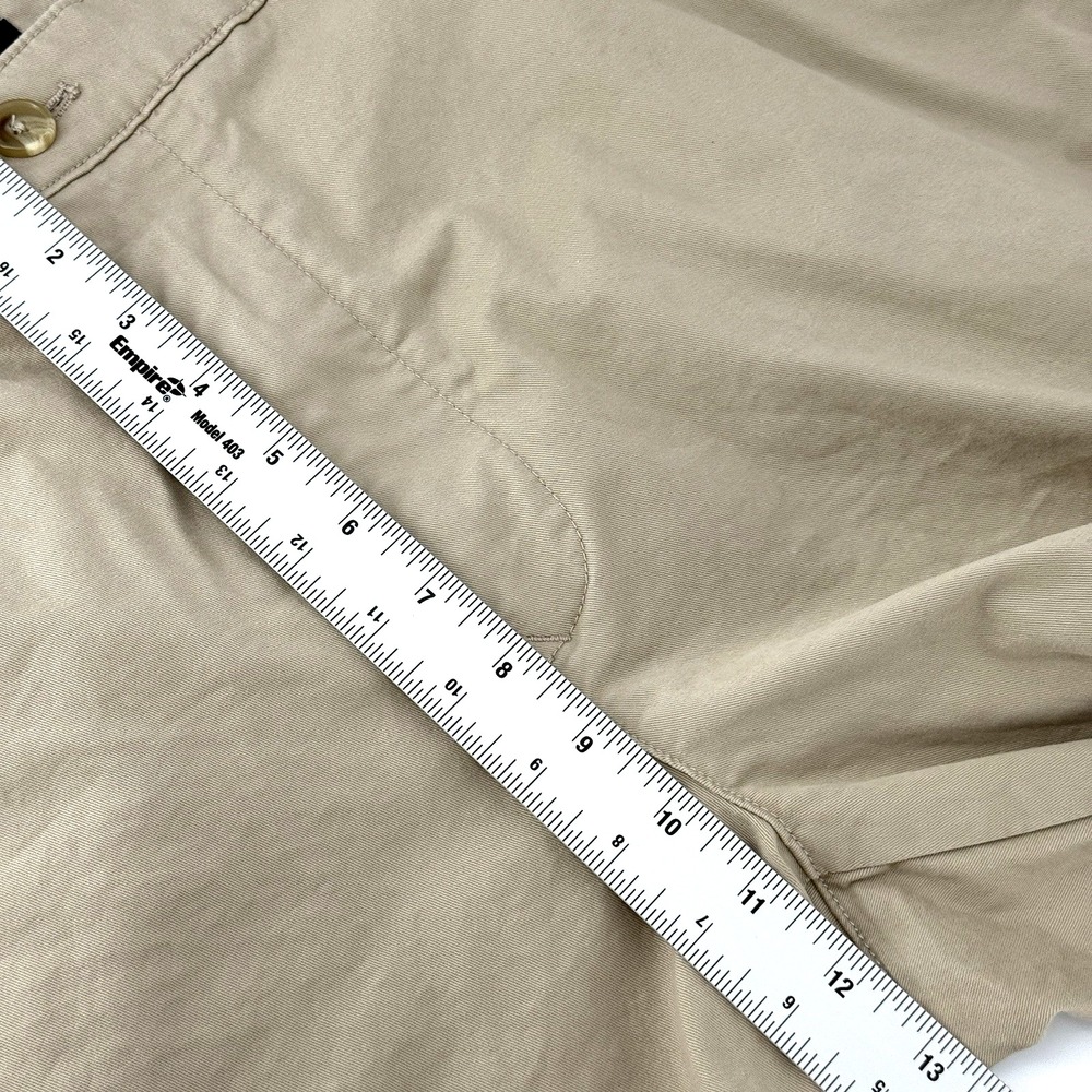 Jos A Bank Mens Khaki Tailored Fit Straight Leg Dress Pants 40 x30 Tan - Picture 8 of 11